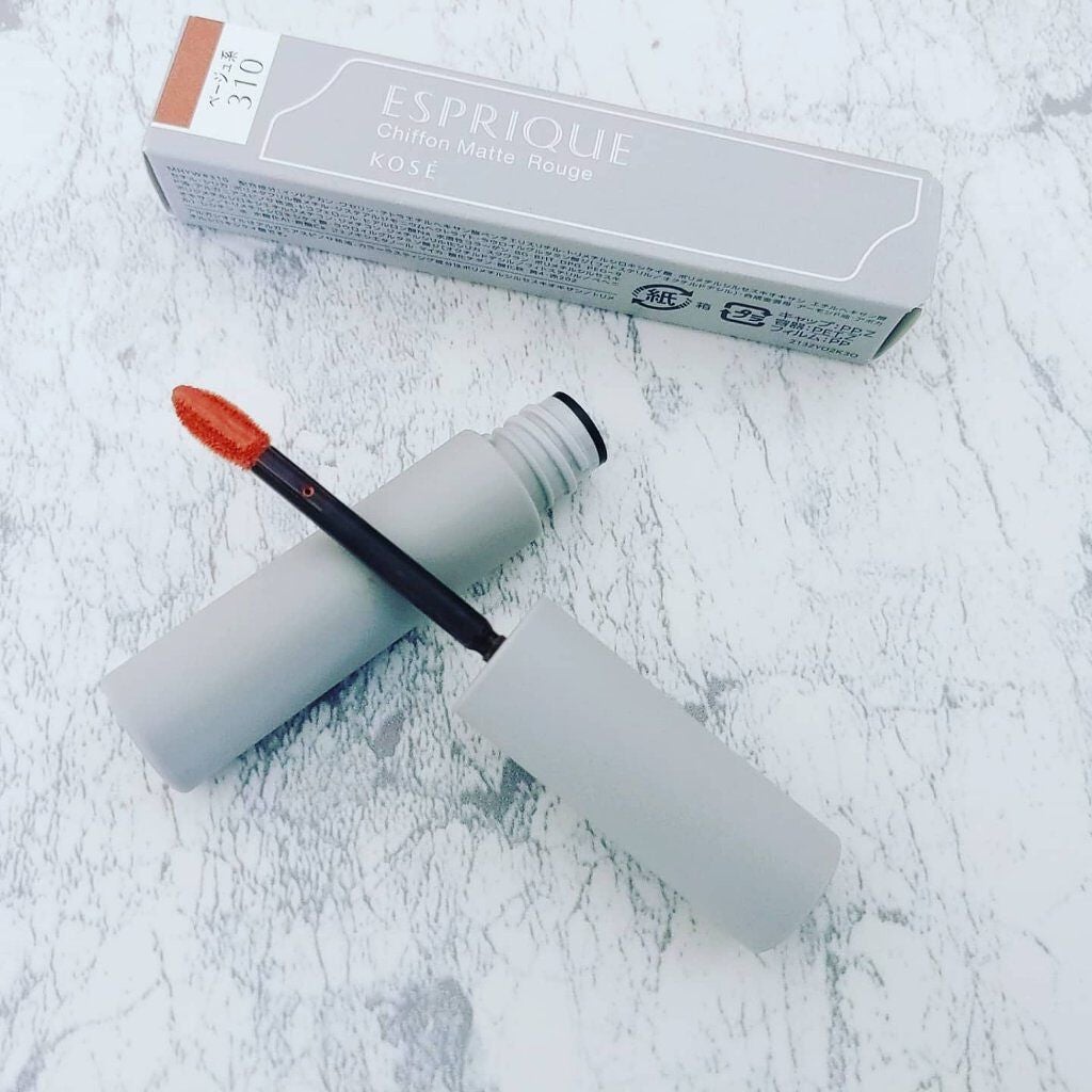 シフォンマット ルージュ/ESPRIQUE/口紅を使ったクチコミ(1枚目)