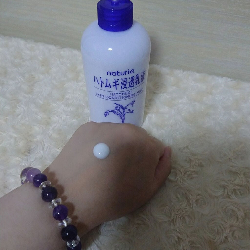 ハトムギ保湿ジェル(ナチュリエ スキンコンディショニングジェル)/ナチュリエ/美容液を使ったクチコミ(3枚目)