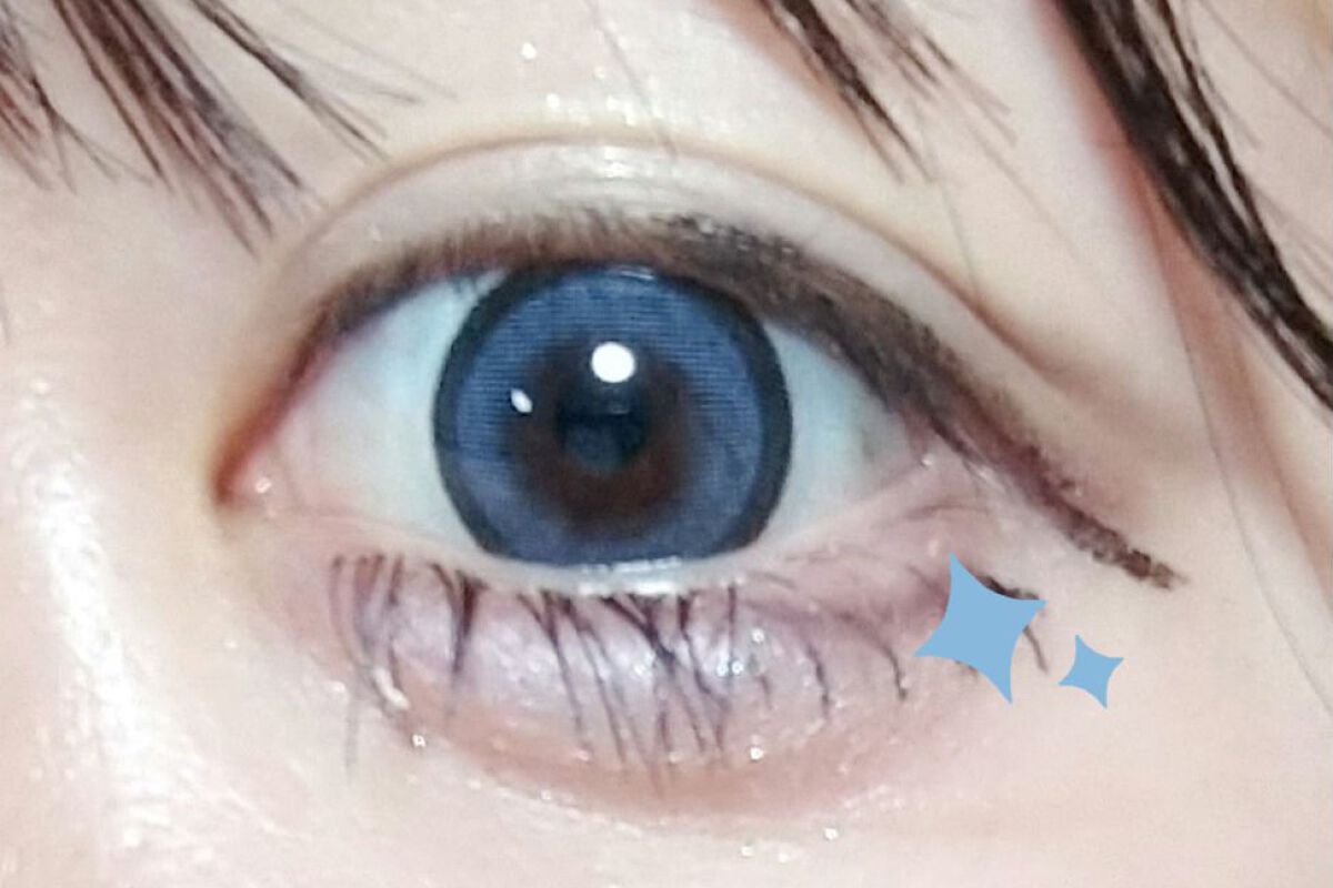 Honey kiss 1day ちゅるんブルー/HoneyKiss/ワンデー（１DAY）カラコンを使ったクチコミ（1枚目）