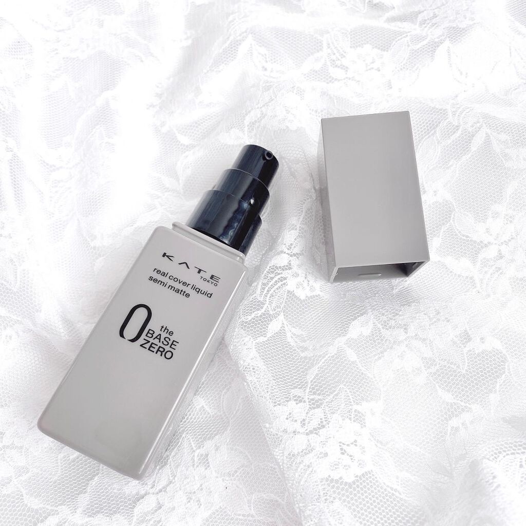 リアルカバーリキッド(セミマット)/KATE/リキッドファンデーションを使ったクチコミ(4枚目)