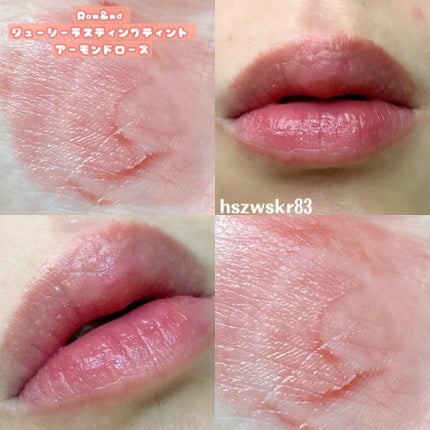 ジューシーラスティングティント/rom&nd/リップティントを使ったクチコミ(5枚目)