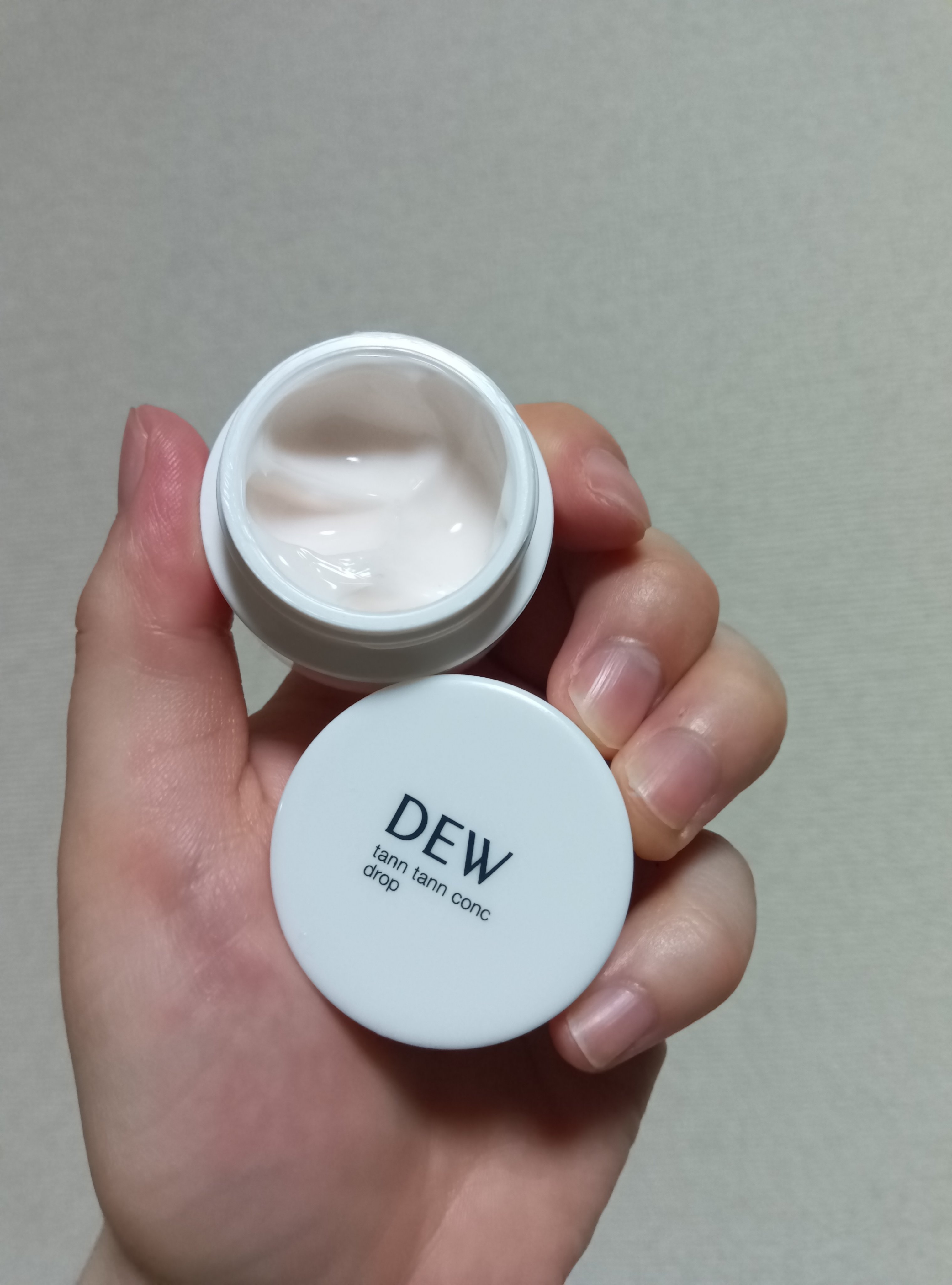 タンタンコンクドロップ/DEW/フェイスクリームを使ったクチコミ（1枚目）