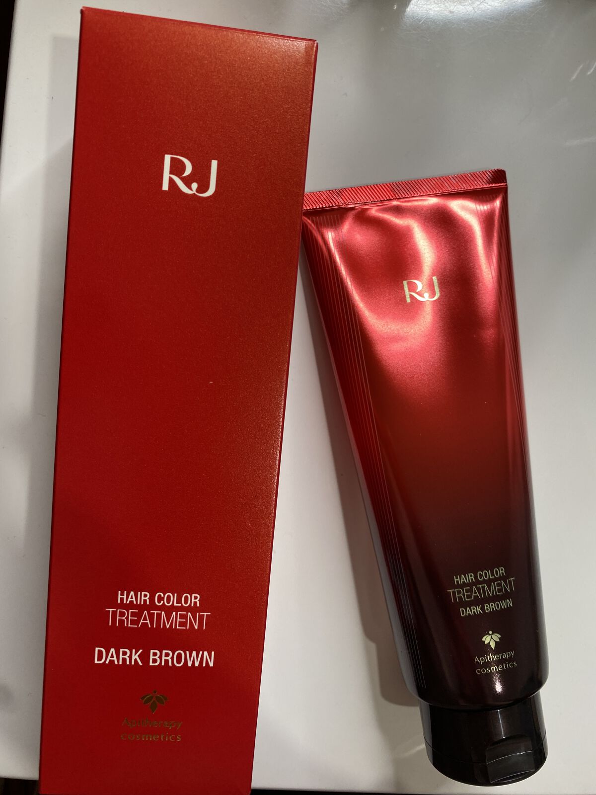 RJヘアカラートリートメント/アピセラピーコスメティクス/洗い流すヘアトリートメントを使ったクチコミ（1枚目）