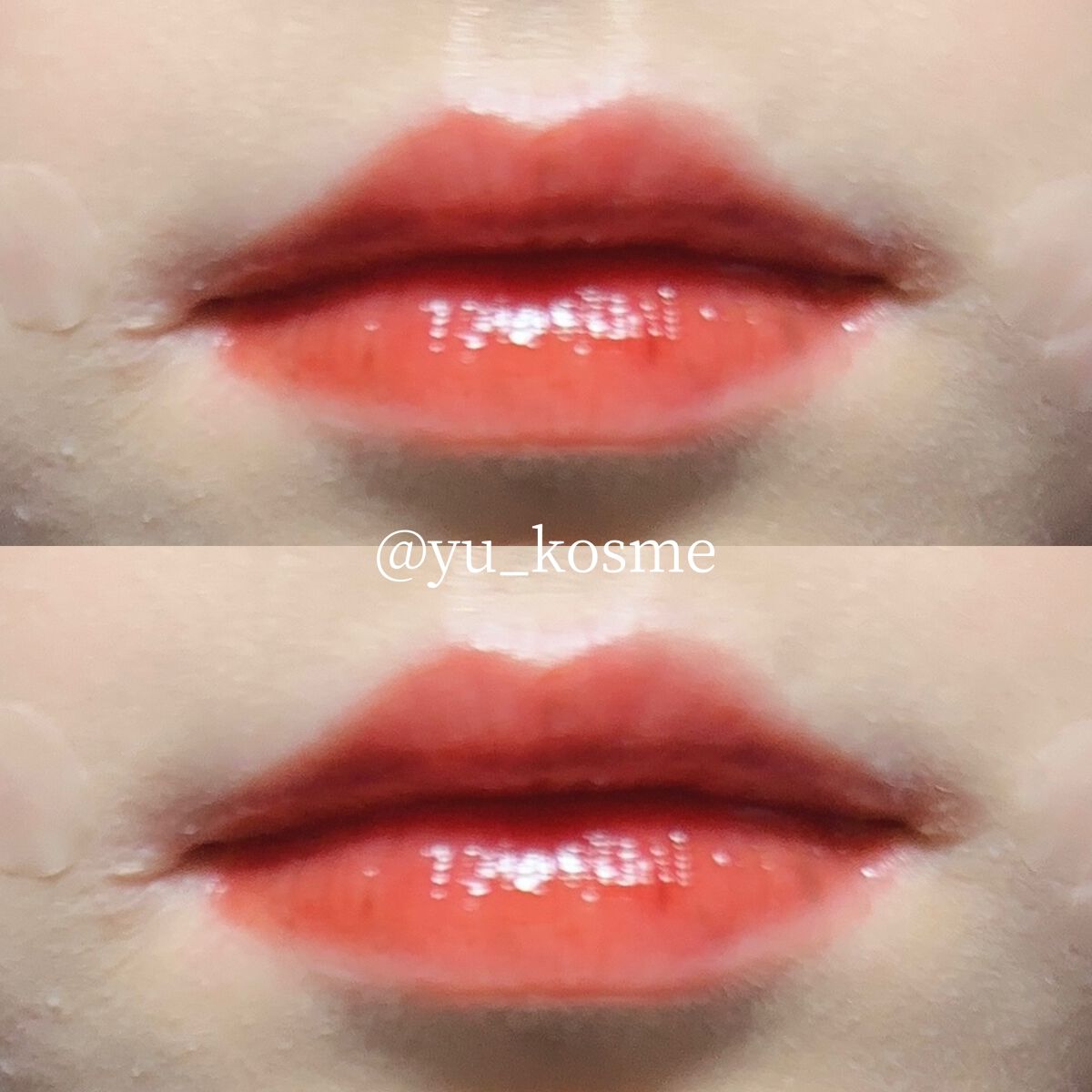 グラスティングウォーターティント/rom&nd/リップティントを使ったクチコミ(3枚目)