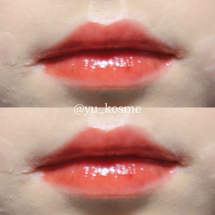 グラスティングウォーターティント/rom&nd/リップティントを使ったクチコミ(3枚目)