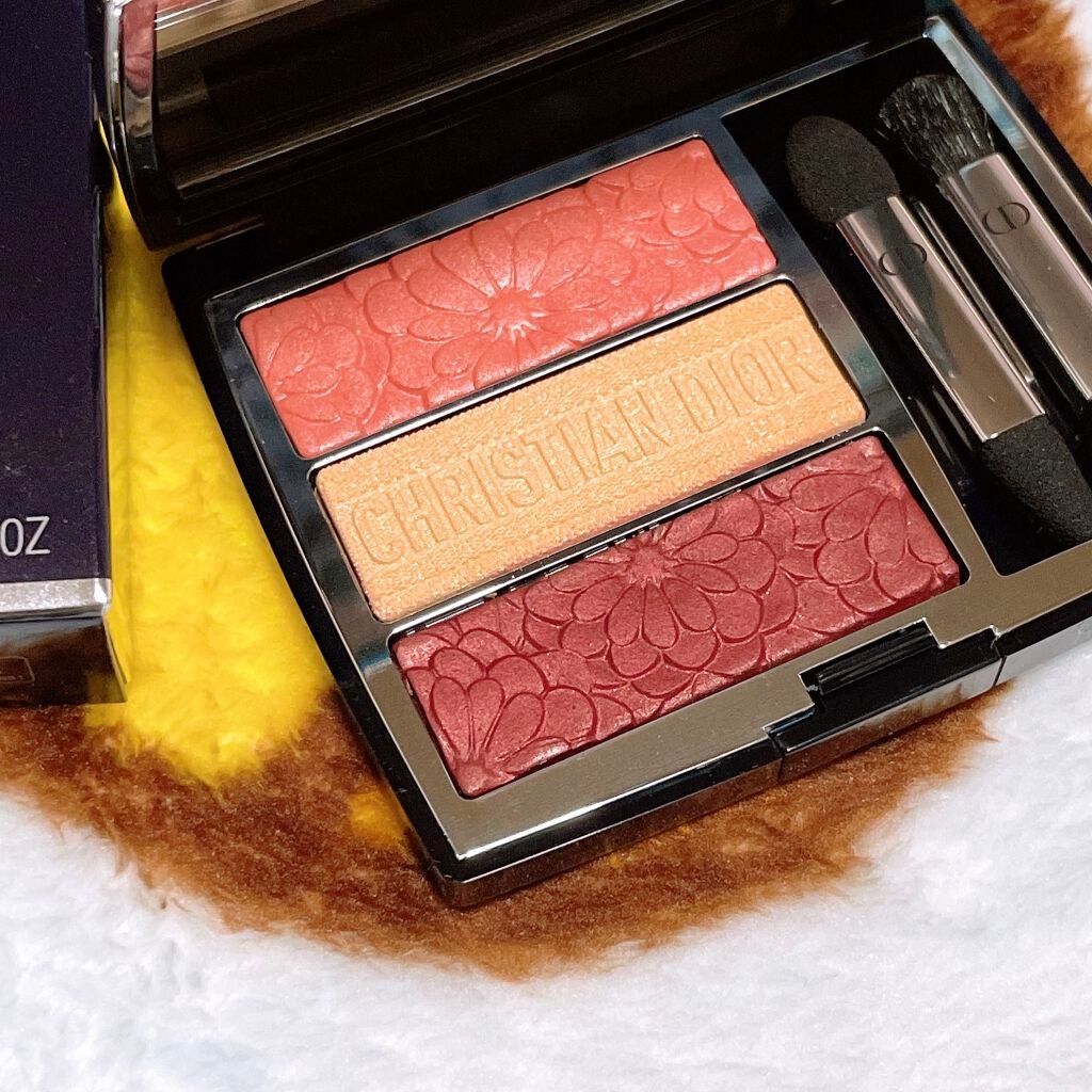 トリオ ブリック パレット<ピュア グロウ>/Dior/アイシャドウパレットを使ったクチコミ(1枚目)