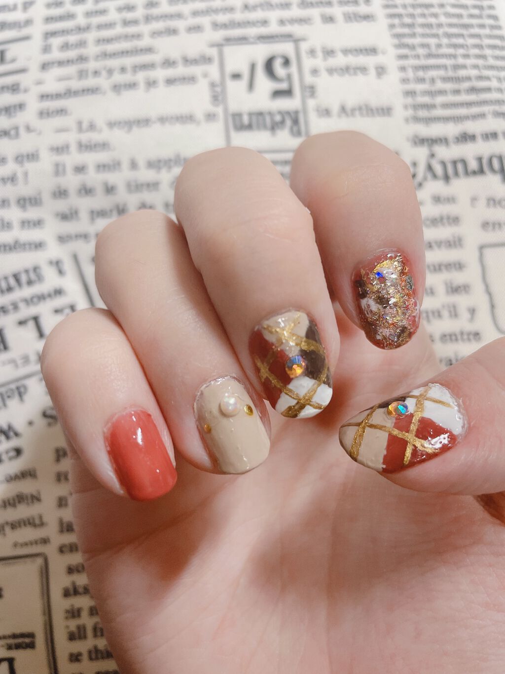 カラフルネイルズ/キャンメイク/マニキュアを使ったクチコミ(4枚目)