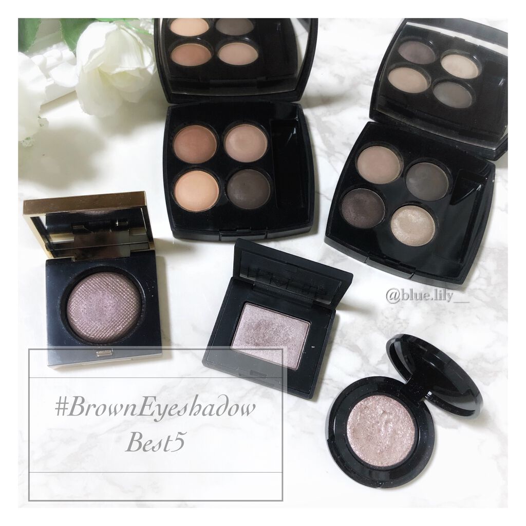 レ キャトル オンブル 324 ブラーリー ブルー/CHANEL/アイシャドウパレットを使ったクチコミ（1枚目）