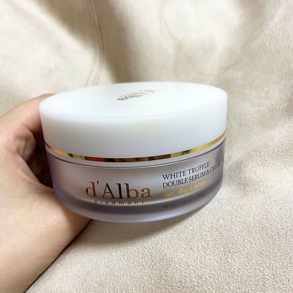 ホワイトトリュフダブルセラムアンドクリーム/ダルバ/フェイスクリームを使ったクチコミ（2枚目）