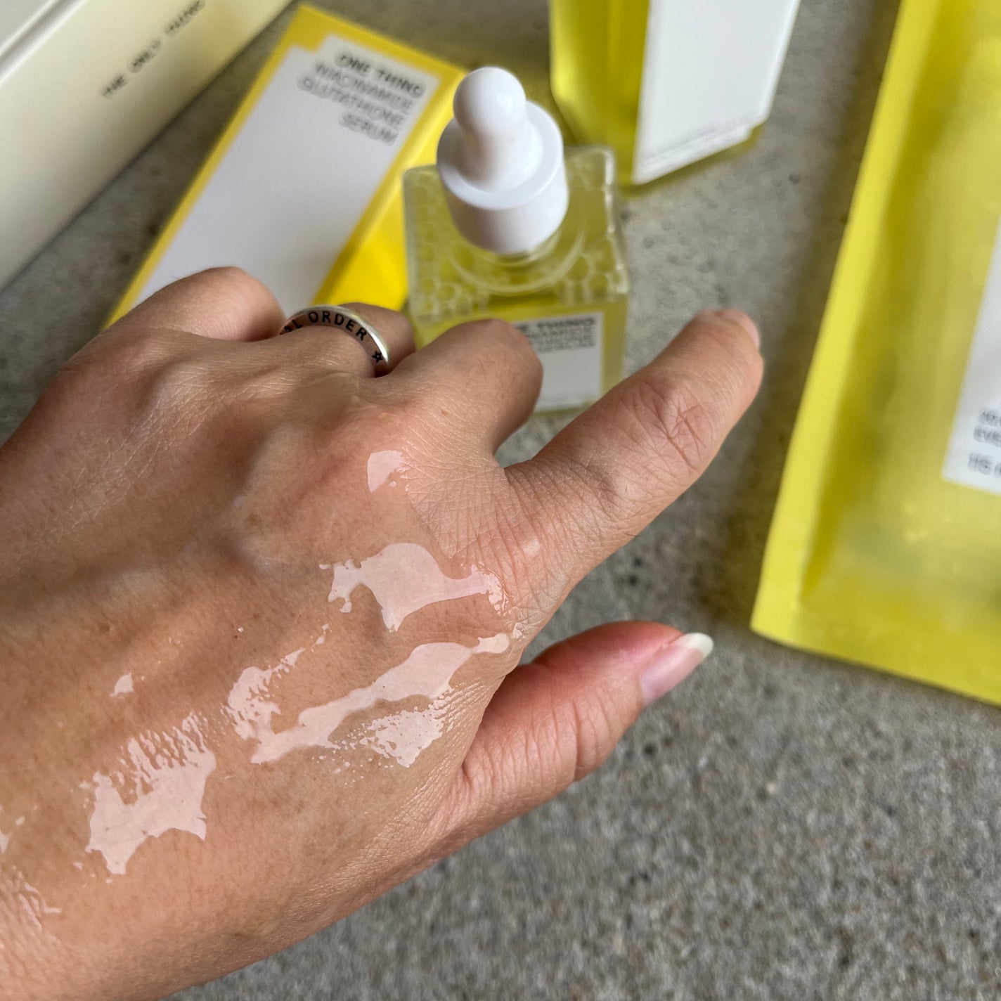 ナイアシンアミドグルタチオントナー/ONE THING/化粧水を使ったクチコミ(4枚目)