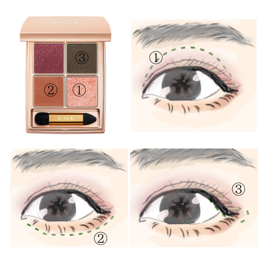 シャドーカスタマイズ/MAJOLICA MAJORCA/単色アイシャドウを使ったクチコミ（3枚目）