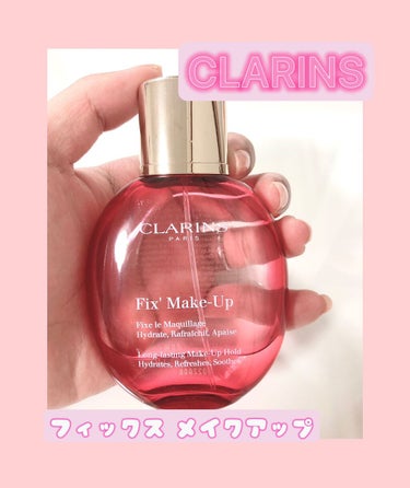 フィックス メイクアップ/CLARINS/ミスト状化粧水を使ったクチコミ（1枚目）