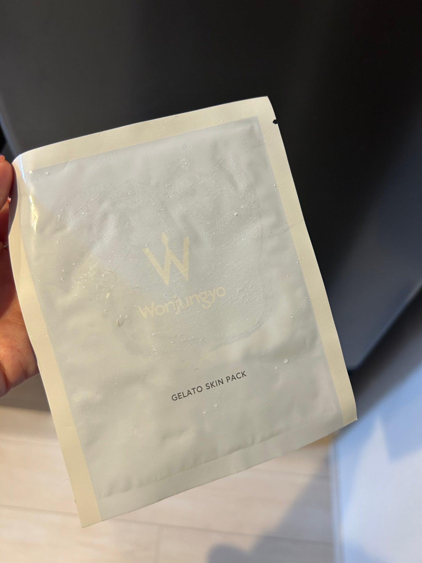 ウォンジョンヨ ジェラートスキンパック/Wonjungyo/シートマスク・パックを使ったクチコミ(2枚目)