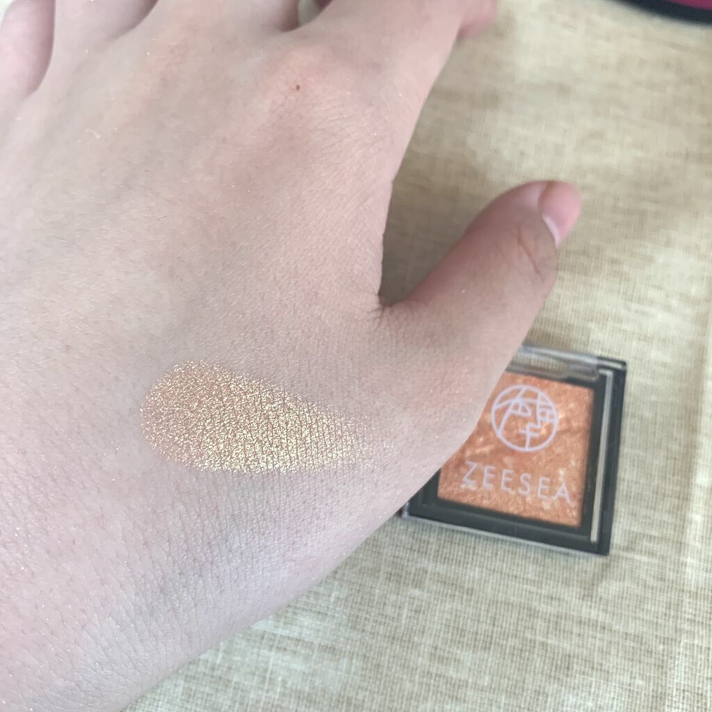 ZEESEA ×PICASSO COLOR EYE SHADOW 単色 G01/ZEESEA/単色アイシャドウを使ったクチコミ（3枚目）