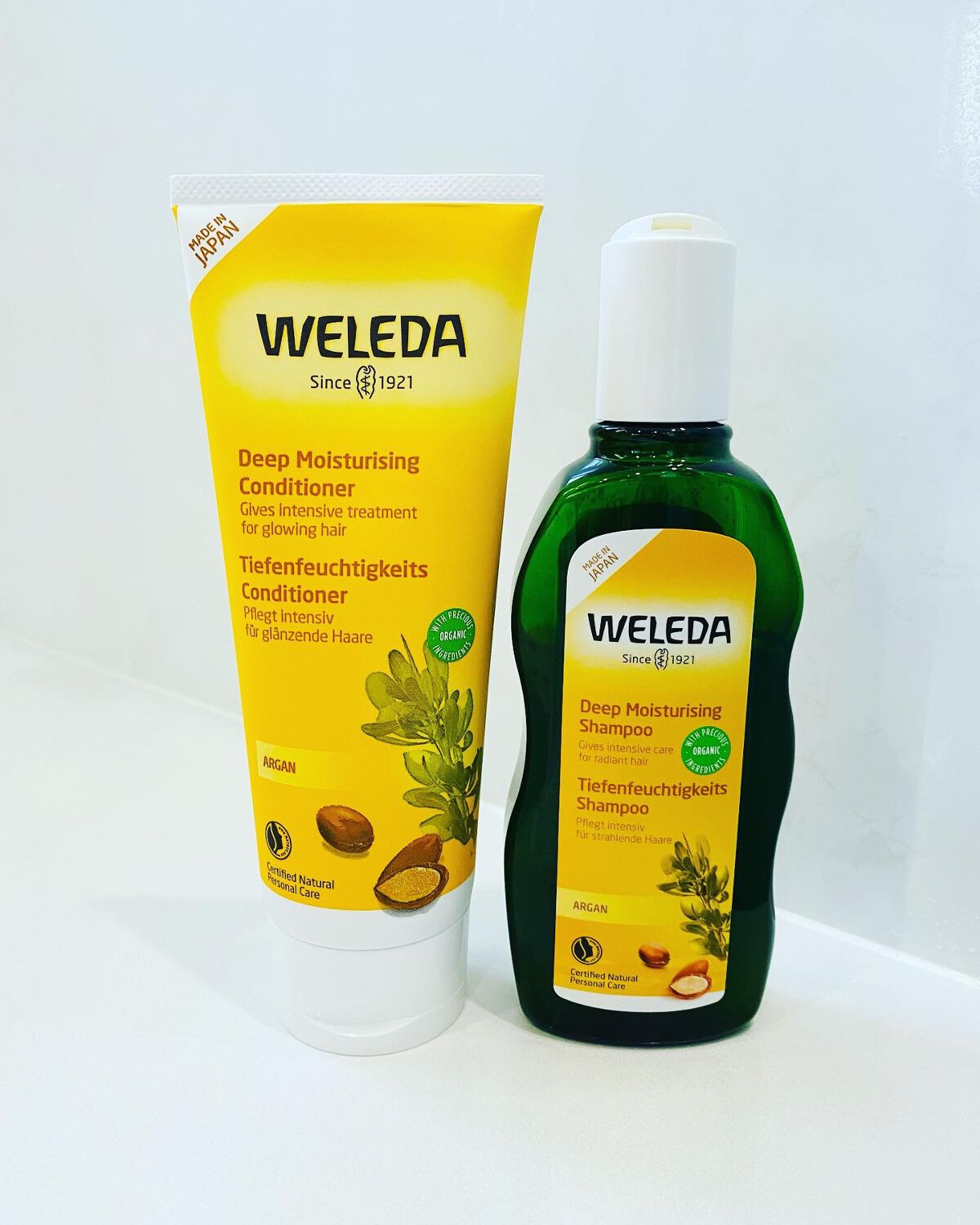 アルガン ヘアシャンプー/ヘアコンディショナー/WELEDA/市販シャンプーを使ったクチコミ(1枚目)