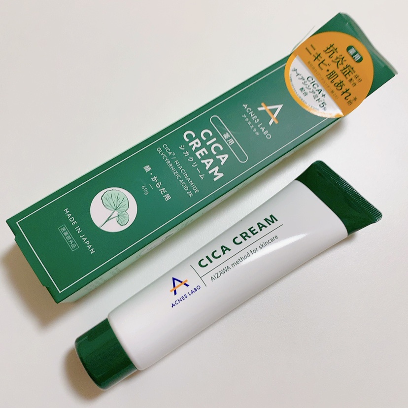 薬用CICAクリーム/アクネスラボ/フェイスクリームを使ったクチコミ（1枚目）
