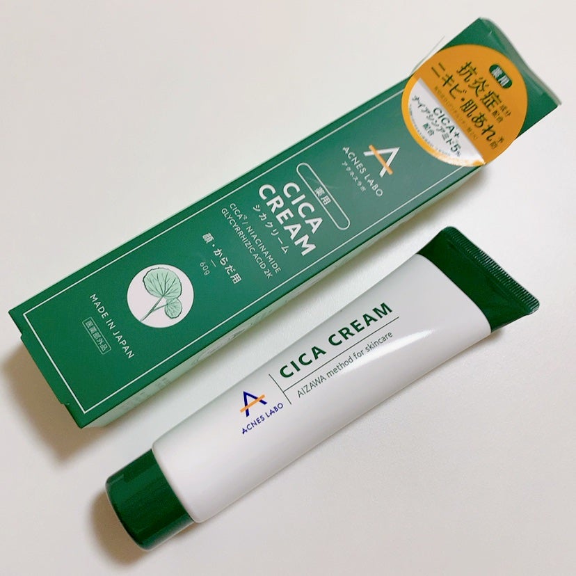 薬用CICAクリーム/アクネスラボ/フェイスクリームを使ったクチコミ(1枚目)