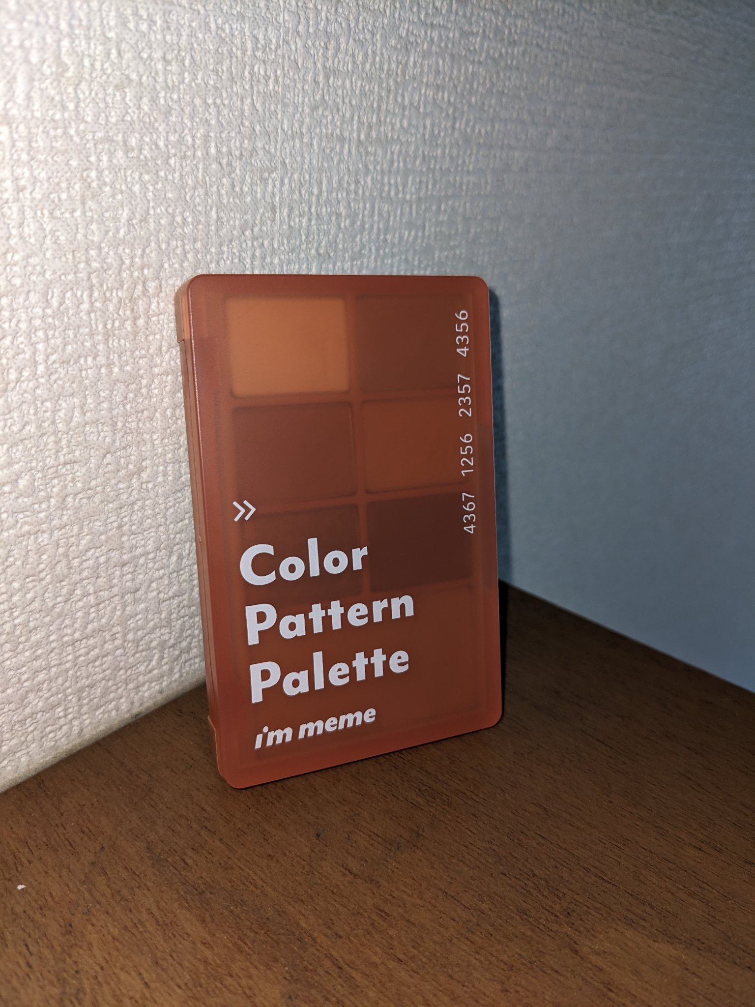 カラーパターンパレット/i’m meme/マルチパレットを使ったクチコミ（2枚目）