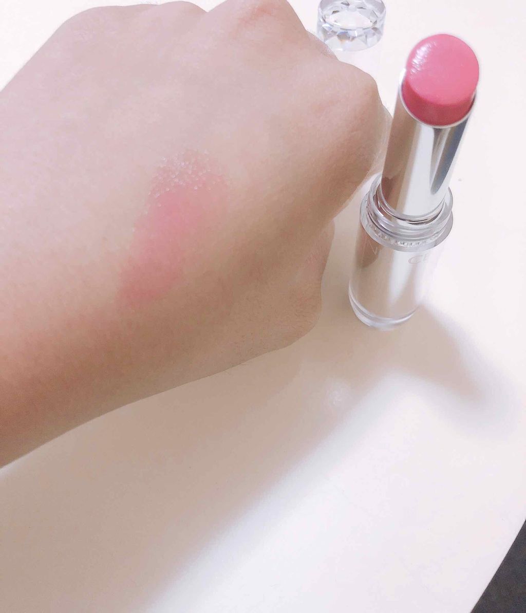 ラスティンググロスリップ/CEZANNE/口紅を使ったクチコミ(2枚目)