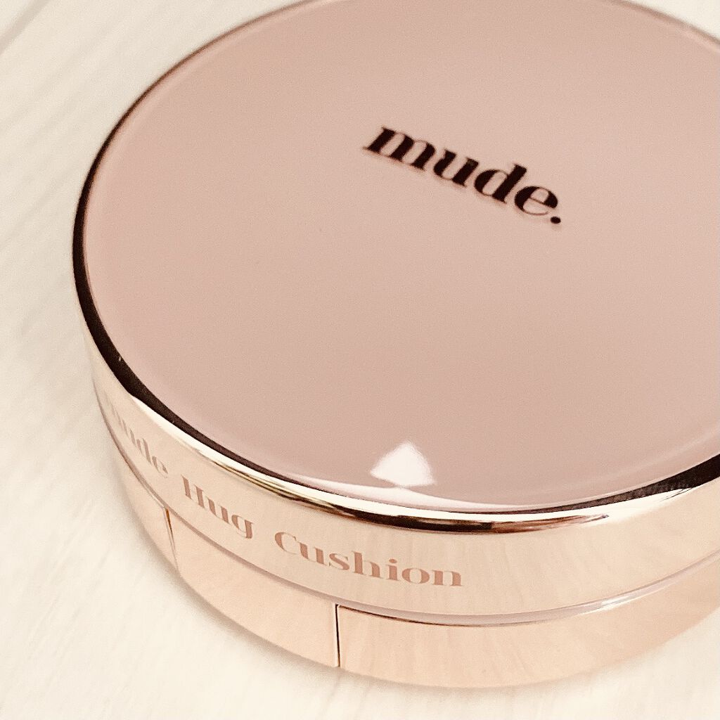 ハグクッション/mude./クッションファンデーションを使ったクチコミ（1枚目）