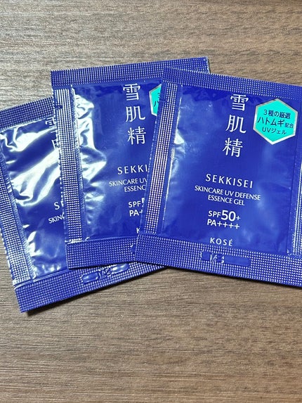 クリアウェルネス UVエッセンスジェル/雪肌精/日焼け止めジェルを使ったクチコミ(1枚目)