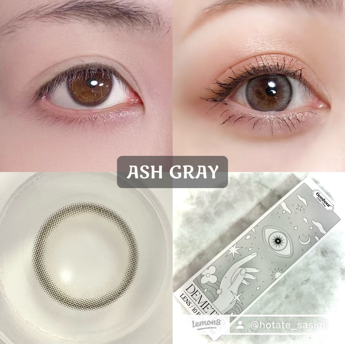 DEMETER/Gemhour lens/カラーコンタクトレンズを使ったクチコミ（2枚目）