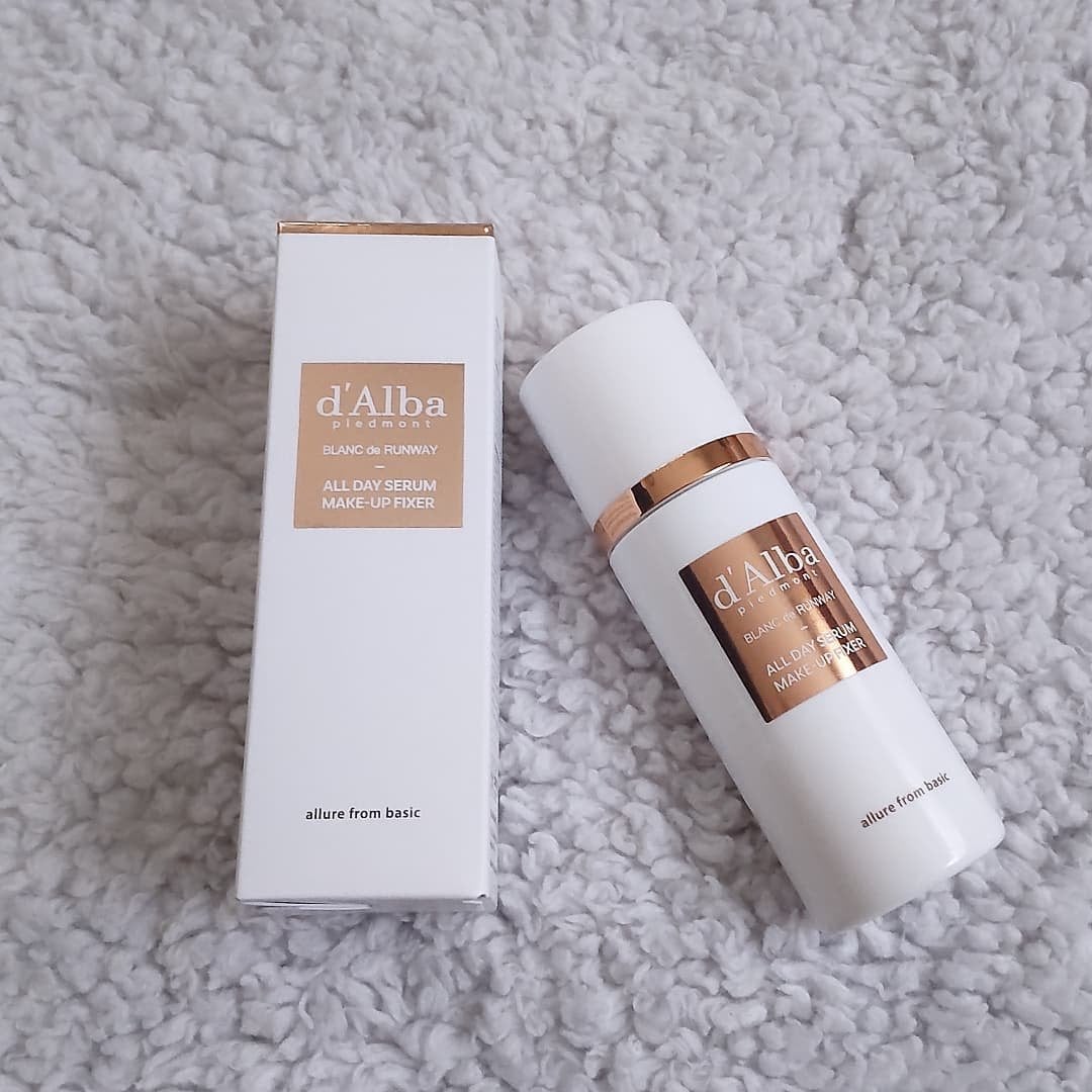 オールデイセラムメイクアップフィクサー/ダルバ/フィックスミストを使ったクチコミ(1枚目)