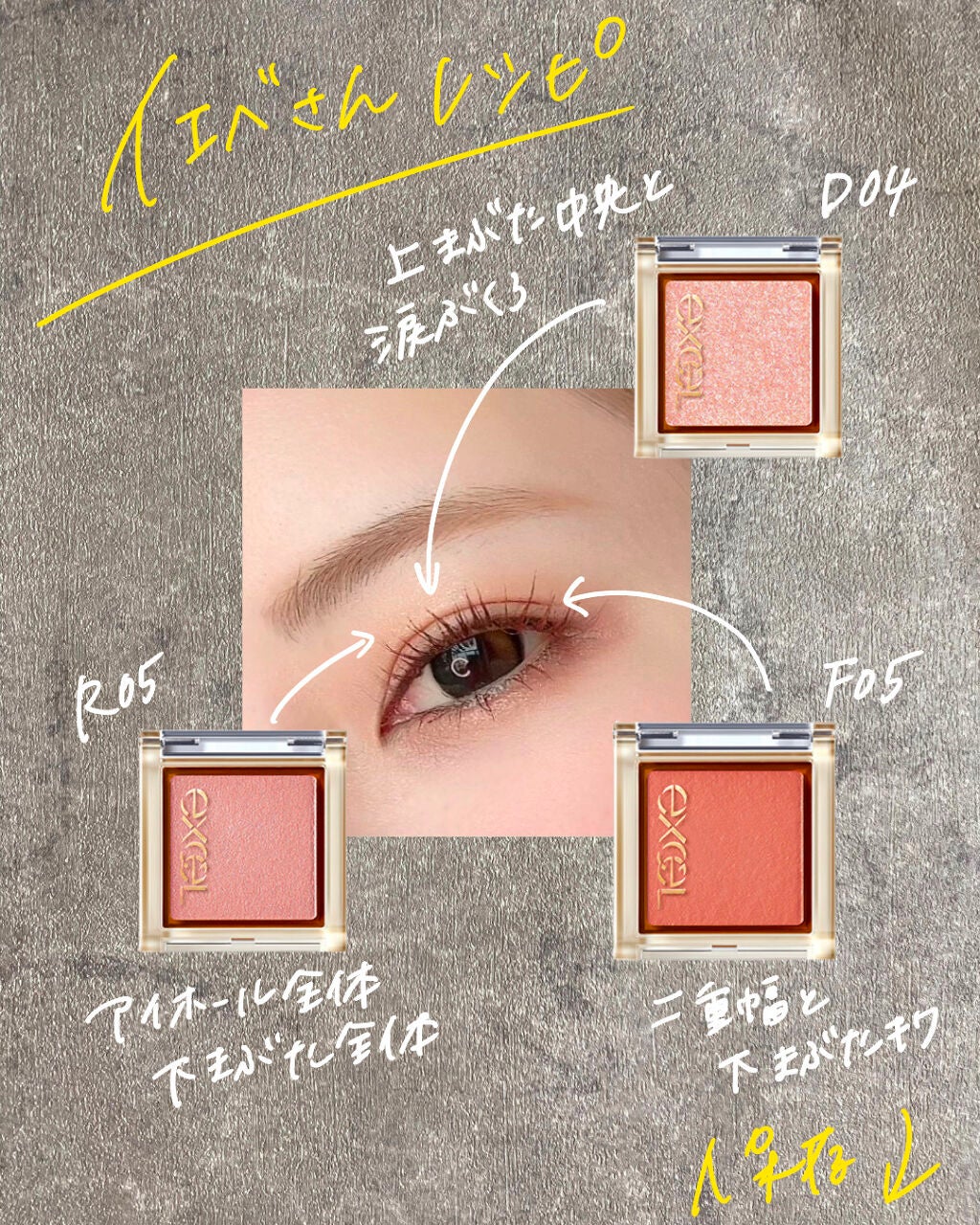 アイプランナー/excel/単色アイシャドウを使ったクチコミ(1枚目)