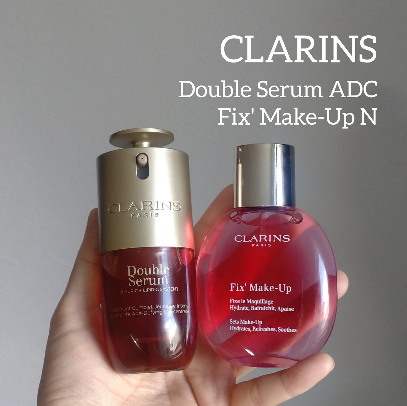 フィックス メイクアップ N/CLARINS/ミスト状化粧水を使ったクチコミ(1枚目)
