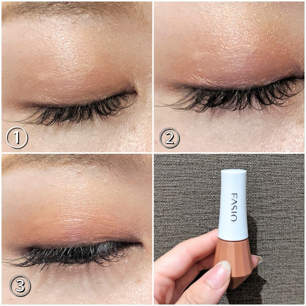 リキッドアイカラー WP 濃密発色タイプ/FASIO/リキッドアイシャドウを使ったクチコミ（1枚目）