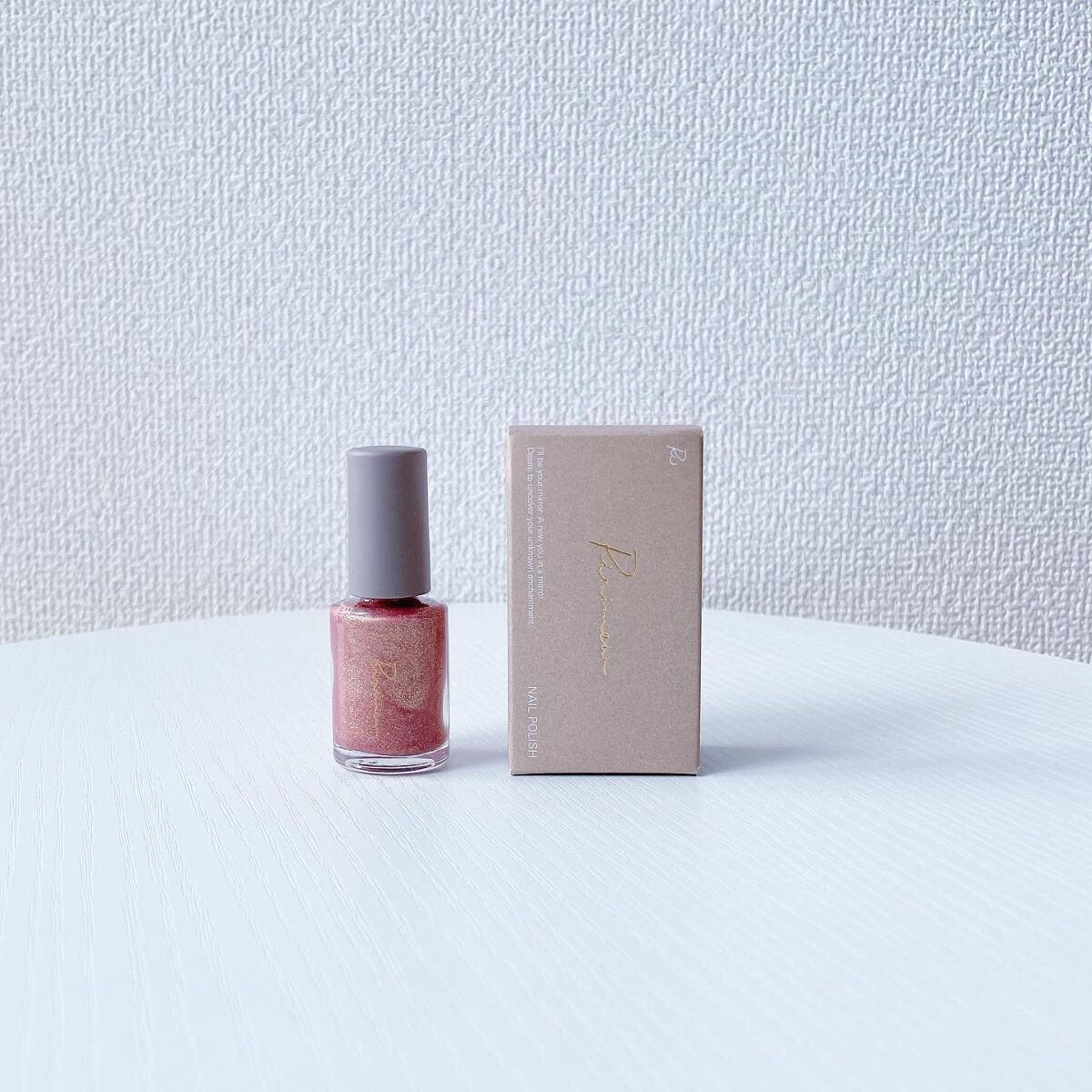 ネイルポリッシュ  11 ロゼスパークル/Ririmew/マニキュアを使ったクチコミ（3枚目）