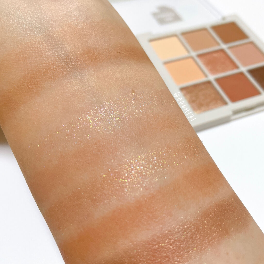 マルチアイシャドウパレット/IM UNNY/アイシャドウパレットを使ったクチコミ（3枚目）