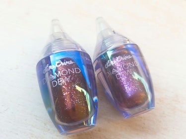 DIAMOND DEW  LIQUID GLITTER EYESHADOW/Lime Crime(海外)/リキッドアイシャドウを使ったクチコミ（2枚目）