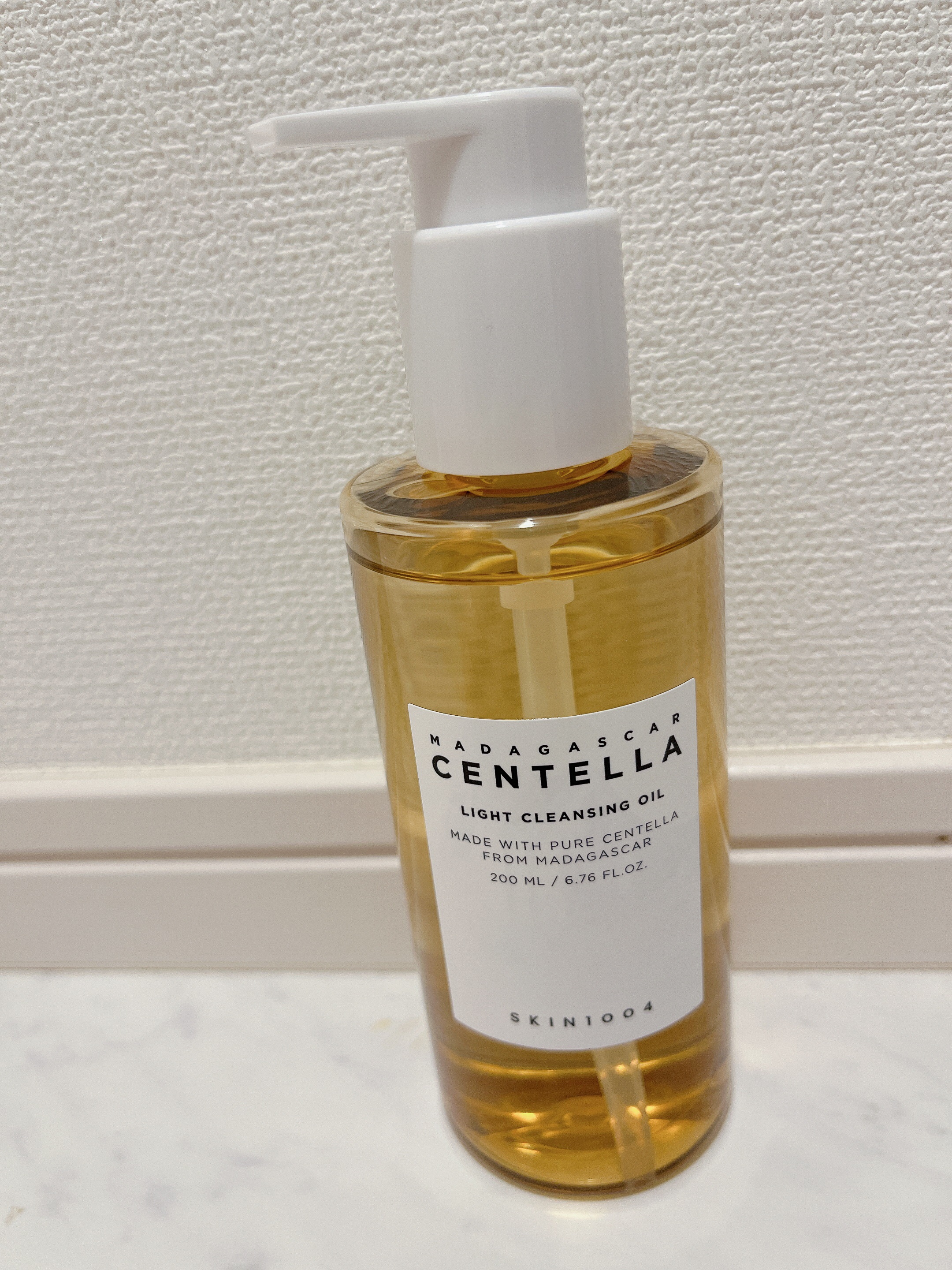 センテラ ライトクレンジングオイル/SKIN1004/オイルクレンジングを使ったクチコミ（1枚目）