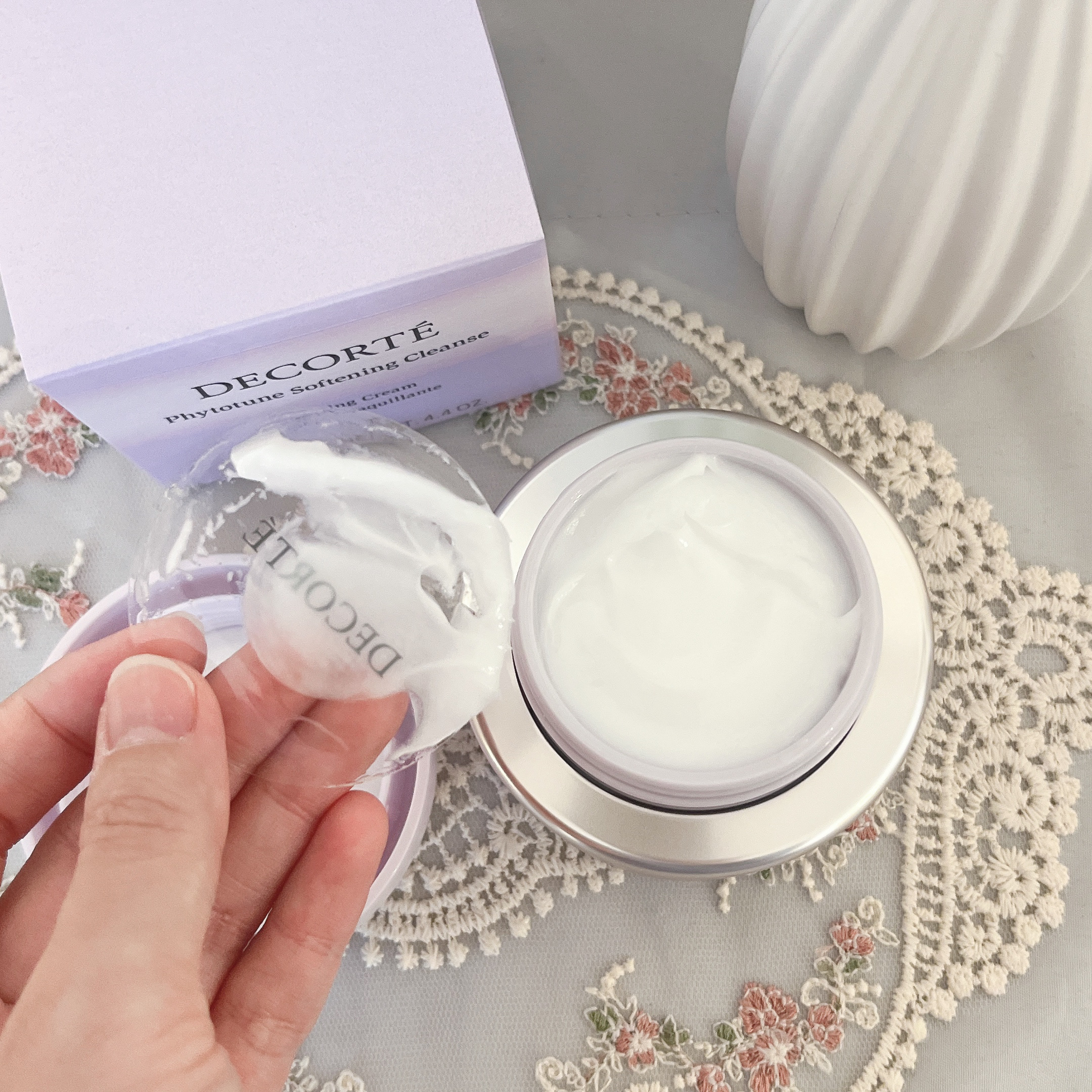 フィトチューン ソフニング クレンズ/DECORTÉ/クレンジングクリームを使ったクチコミ（3枚目）