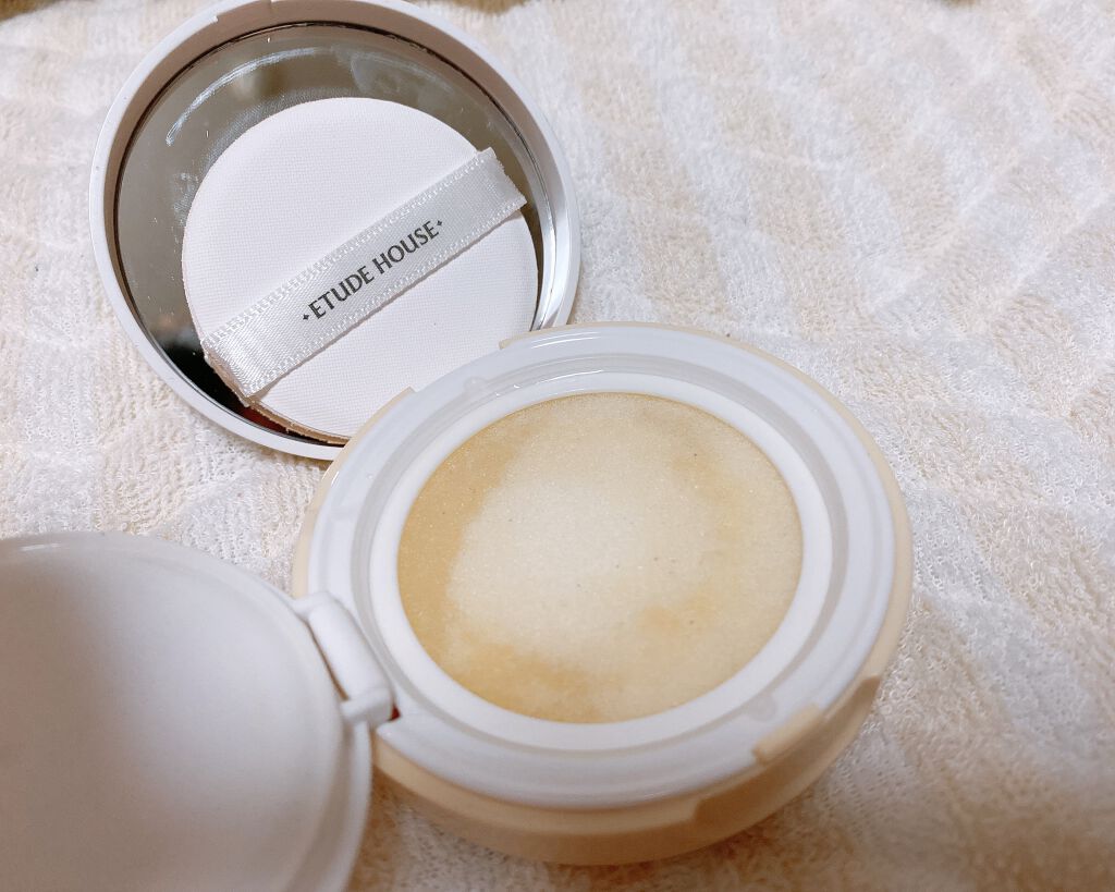 UVダブルカットクリアサンクッション/ETUDE/日焼け止めローションを使ったクチコミ（2枚目）