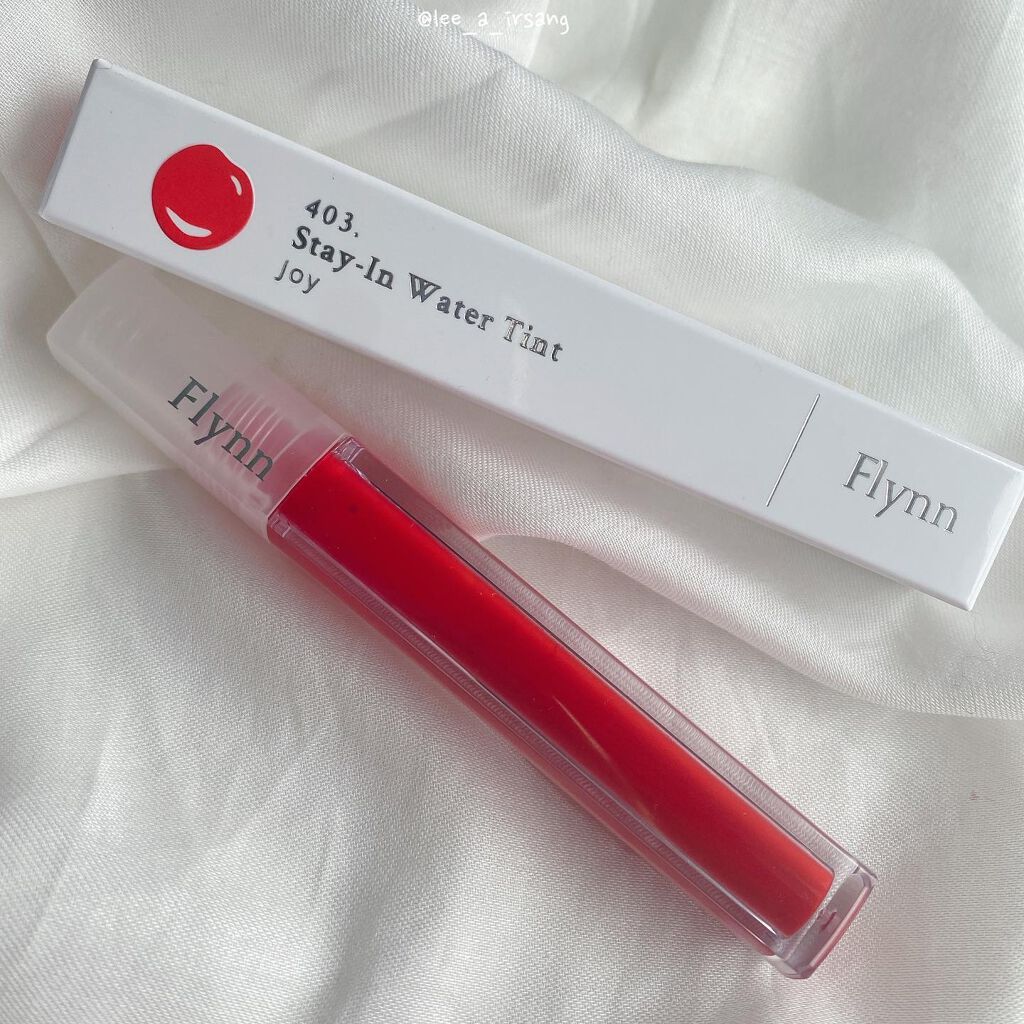 ステイインウォーターティント 403 ジョイ/Flynn/リップティントを使ったクチコミ（2枚目）