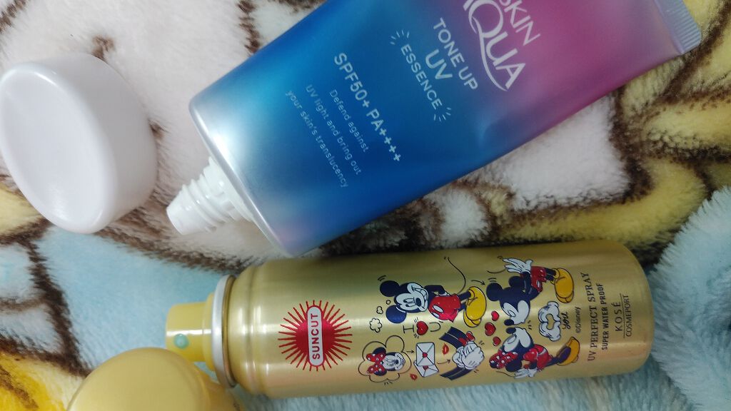スキンアクア トーンアップUVエッセンス/スキンアクア/日焼け止めクリームを使ったクチコミ（2枚目）