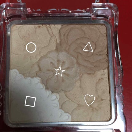 マットフルールシェーディング 01 ナチュラルブラウン/キャンメイク/シェーディングを使ったクチコミ(2枚目)