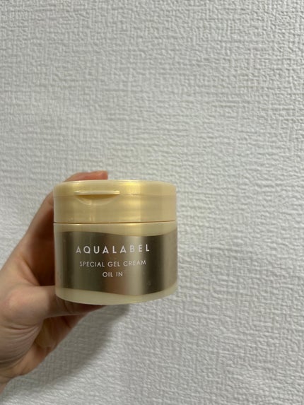 スペシャルジェルクリーム EX (オイルイン)/アクアレーベル/オールインワン化粧品を使ったクチコミ(1枚目)