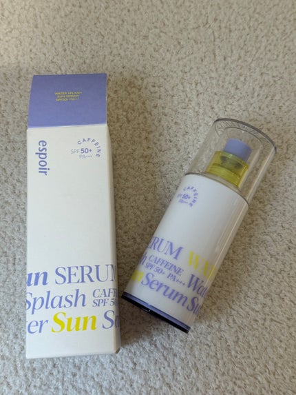 エスポア ウォータースプラッシュサンセラム/espoir/日焼け止めクリームを使ったクチコミ(2枚目)