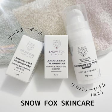 リカバリー セラム (キューカンバー)/SNOW FOX SKINCARE/美容液を使ったクチコミ（1枚目）