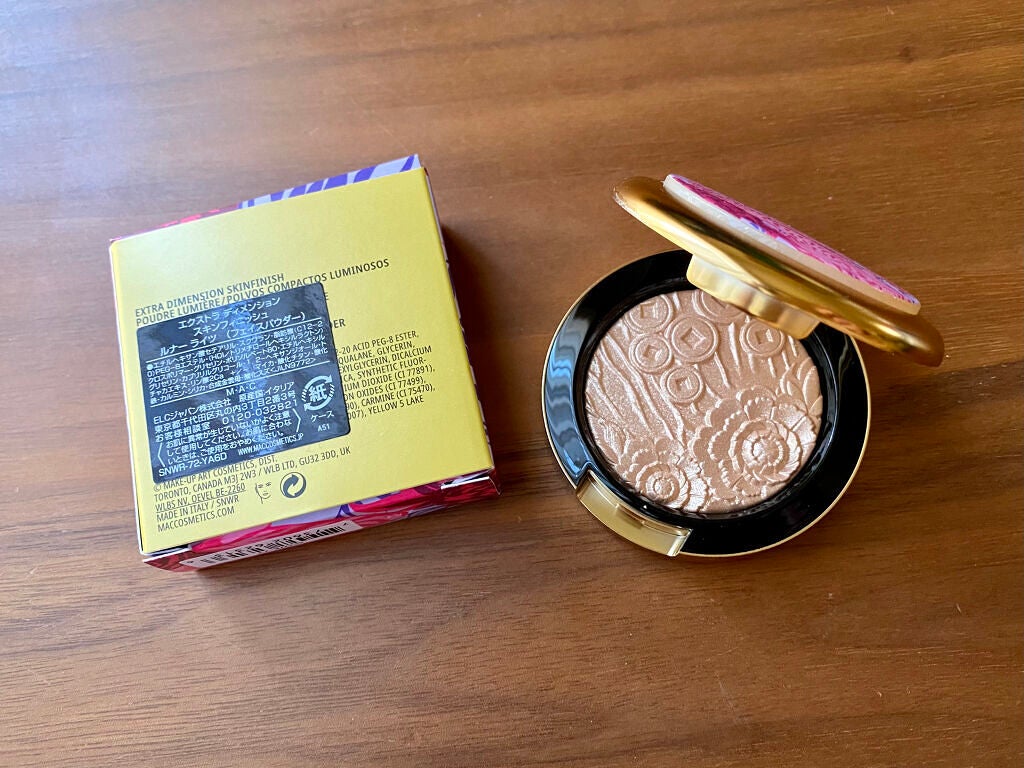 ルナーラックコレクション エクストラ ディメンション スキンフィニッシュ ルナーライツ/M・A・C/パウダーハイライトを使ったクチコミ(2枚目)