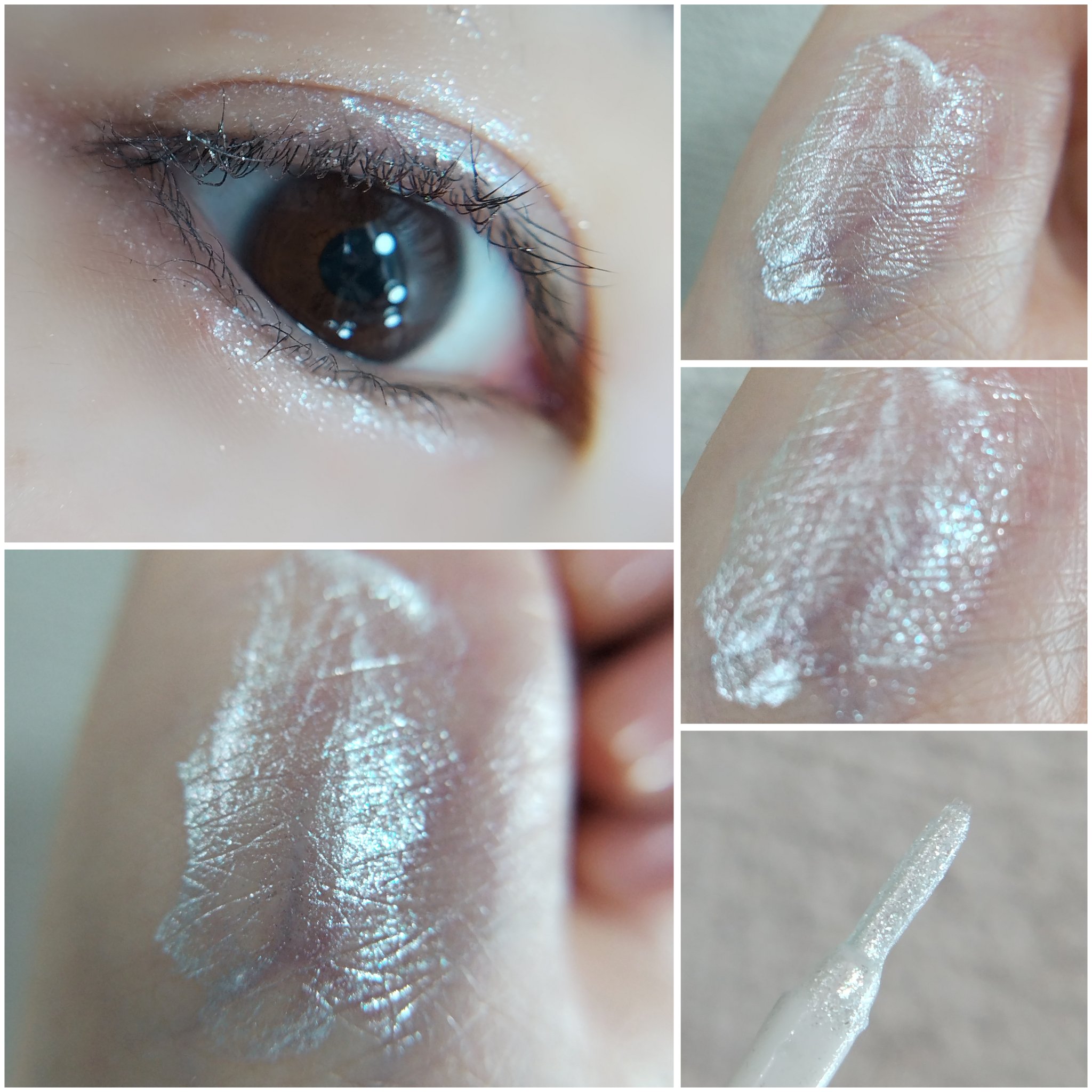 フェアリージュエルアイグリッター Blooming Sea Jewelry /Milk Touch/グリッターを使ったクチコミ（2枚目）