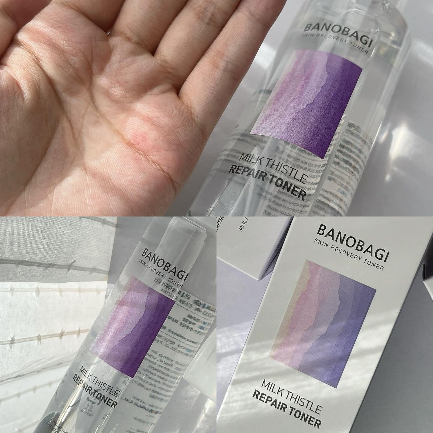ミルクシスル リペアトナー/BANOBAGI/化粧水を使ったクチコミ(2枚目)