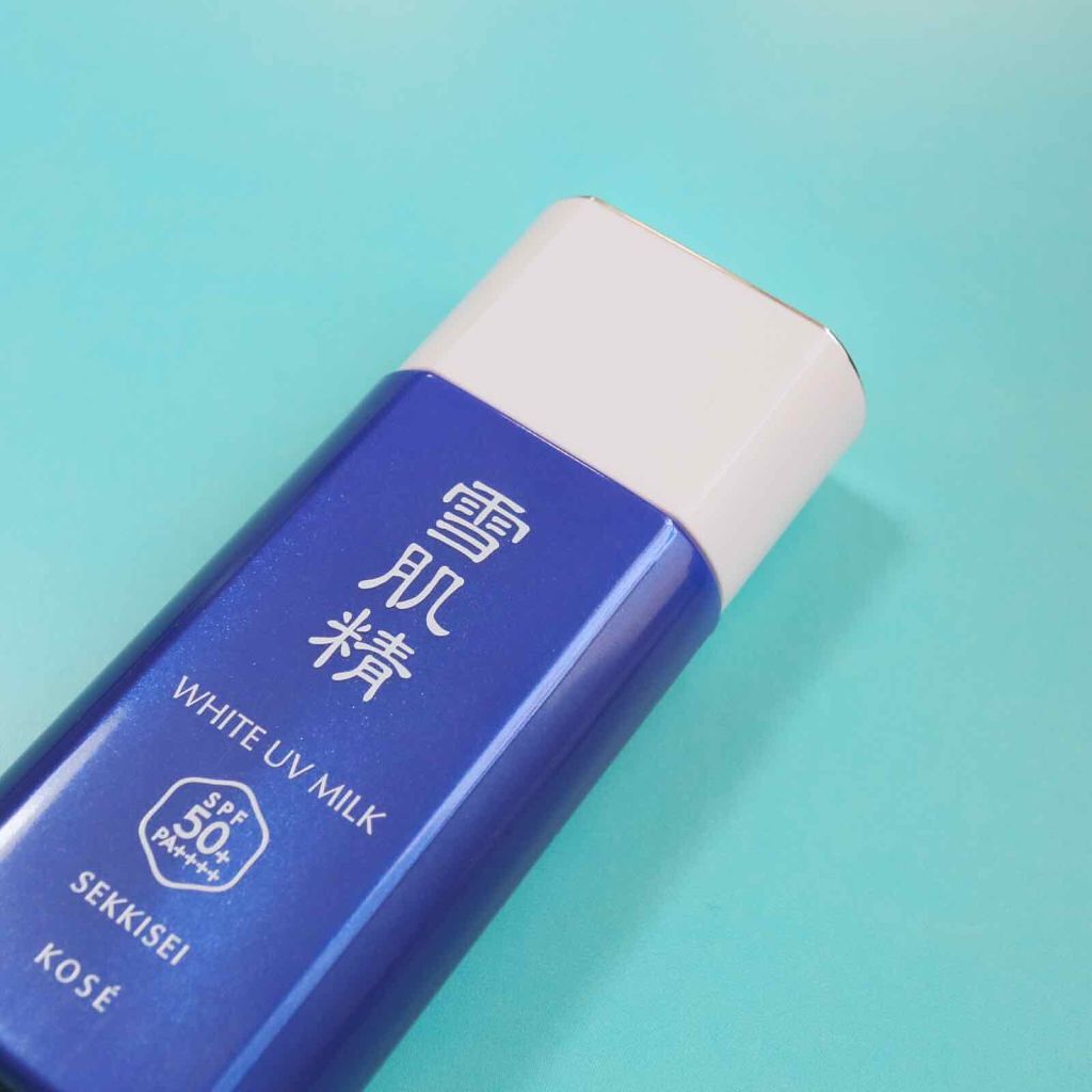 ホワイト UV ミルク/雪肌精/日焼け止めミルクを使ったクチコミ（1枚目）