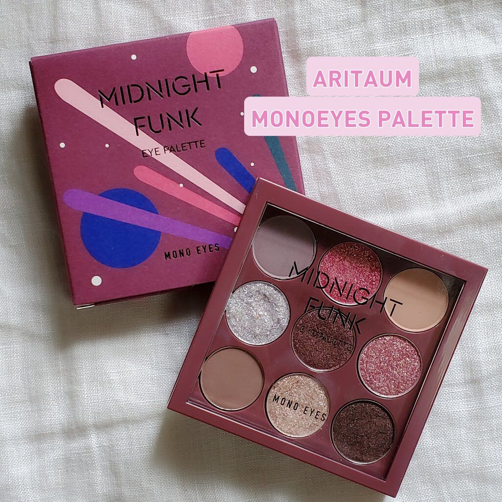 モノアイズ パレット/ARITAUM/アイシャドウパレットを使ったクチコミ（1枚目）