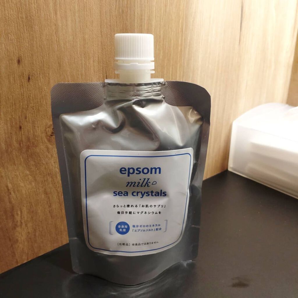 シークリスタルス エプソムソルト オリジナル/sea crystals/無機塩系入浴剤を使ったクチコミ（1枚目）