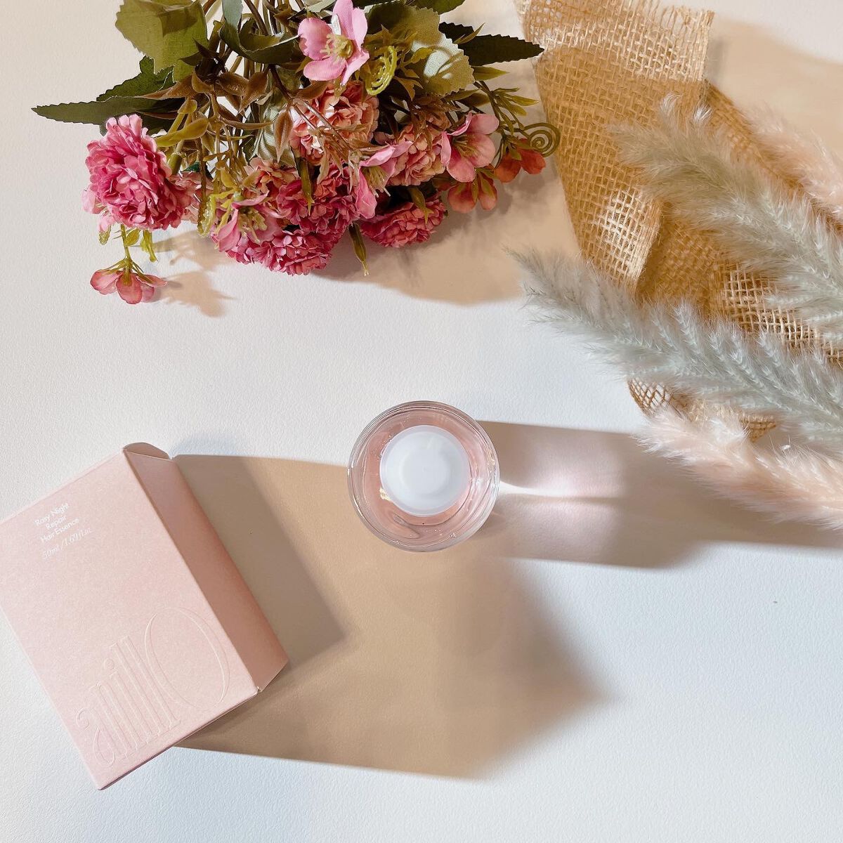 ロージーナイトヘアエッセンス/ANILLO/ヘアオイルを使ったクチコミ(3枚目)