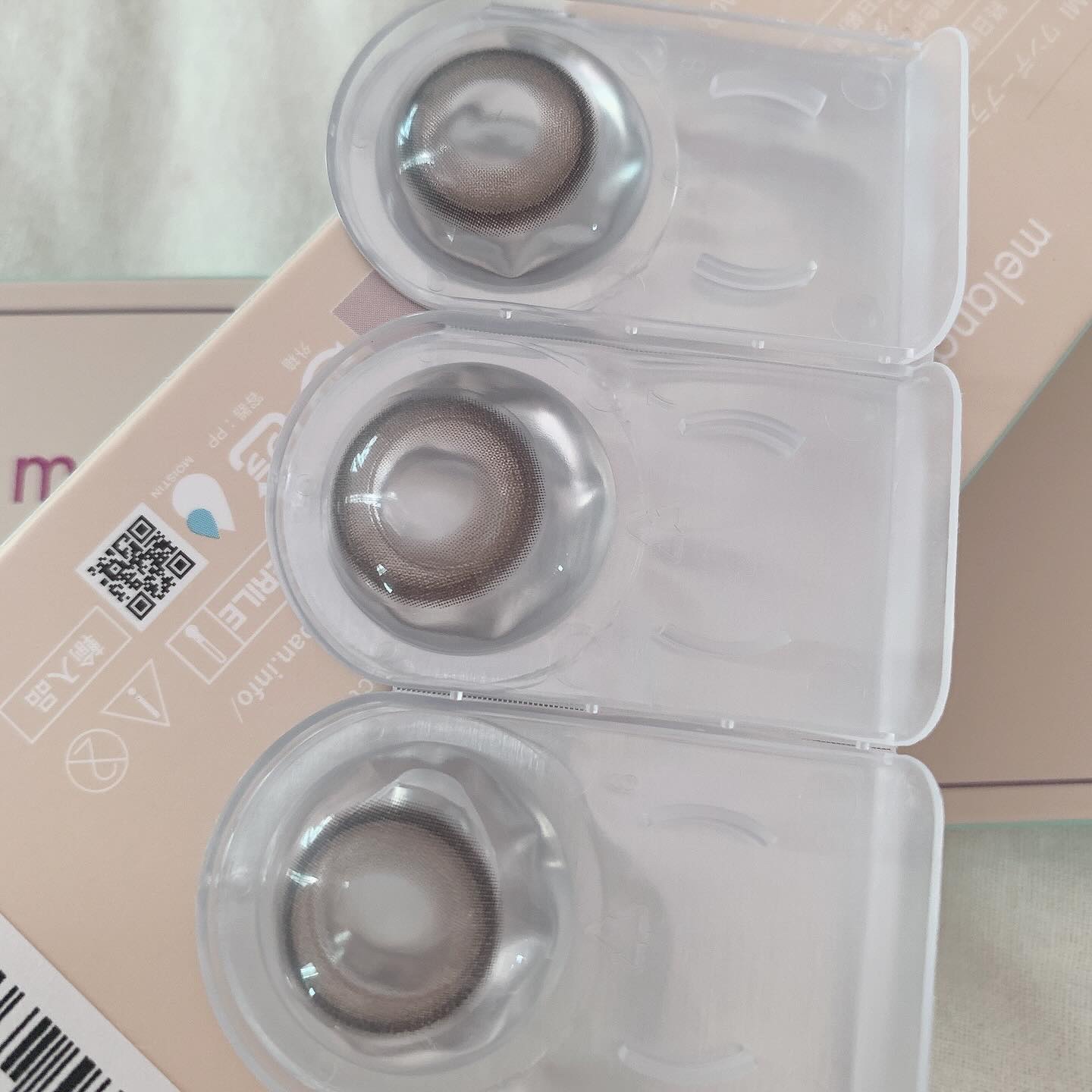 メランジェ シュエット ワンデー/melange+chouette/ワンデー（１DAY）カラコンを使ったクチコミ（3枚目）